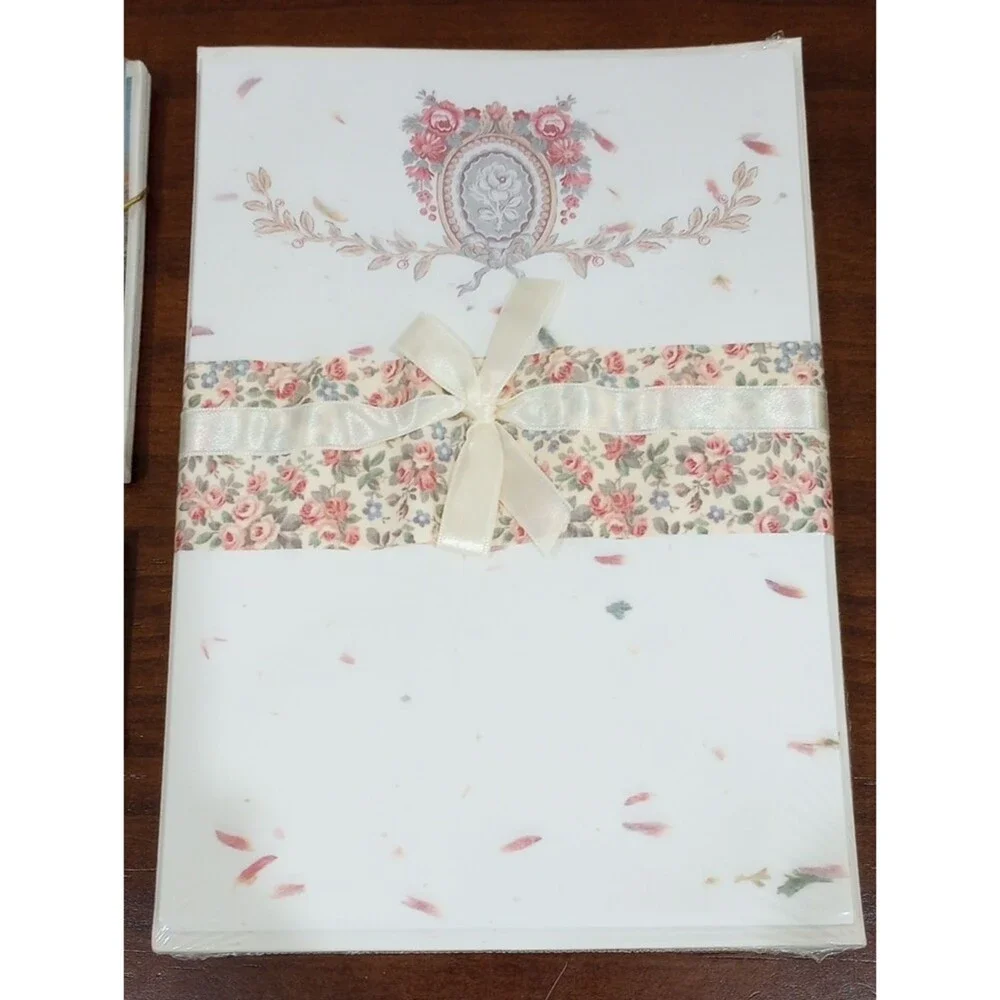 French Stationery Set With Cards and Letterhead - Vintage!